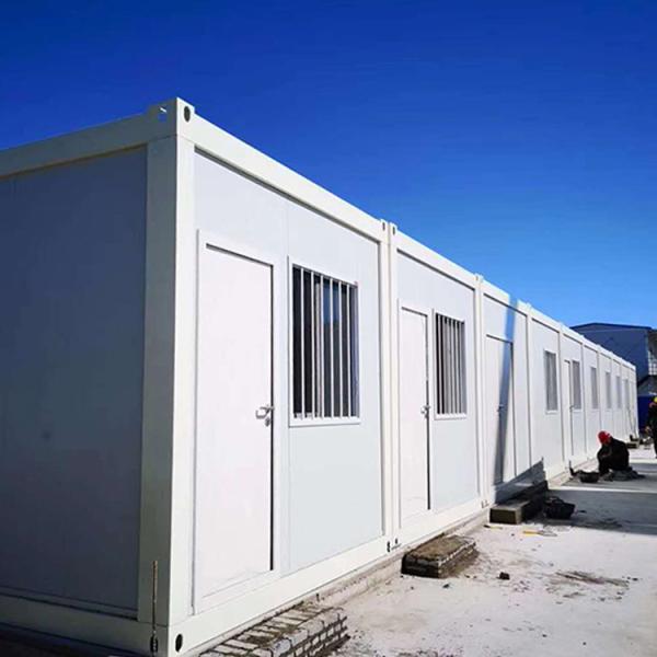 Prefabricated Detachable Container House With Steel Door And Plastic Steel Window