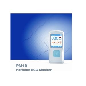 Quality PM10 Handheld Bluetooth Mobile Ultrasound Machine LCD display ECG EKG Electrocardiograph for sale