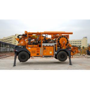 KC3016W Robotic Shotcrete Machine , Concrete Spraying Equipment 305mm Ground