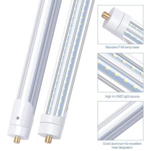 IP44 T8 LED Fixture Single Pin V Shape Beam Angle 270 Degree