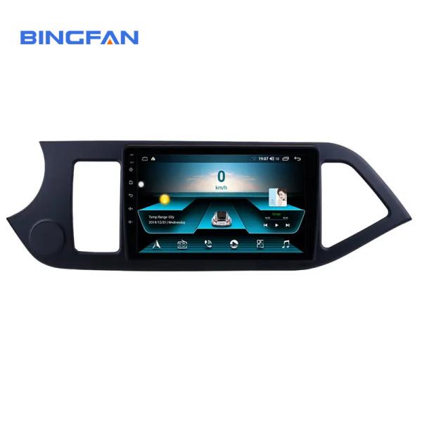 KIA Stereo PICANTO Morning LHD 2011-2014 9 Inch Quad Core Android 10.0 Auto