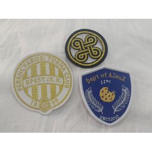 Customized Exquisite Logo Sew on Embroidery Design Full Embroidered on Fabric