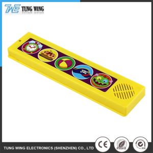 Educational Module Board Book with Remote Control Flash of Light for 3-8 Years