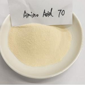 Quality Light Yellow 70% Amino Acid 12% Organic Nitrogen Fertilizer for sale