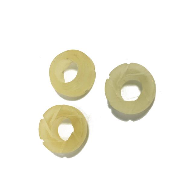Flexible Plastics PCB Pressure Foot Disk Insert For CNC Hitachi Driller Yellow