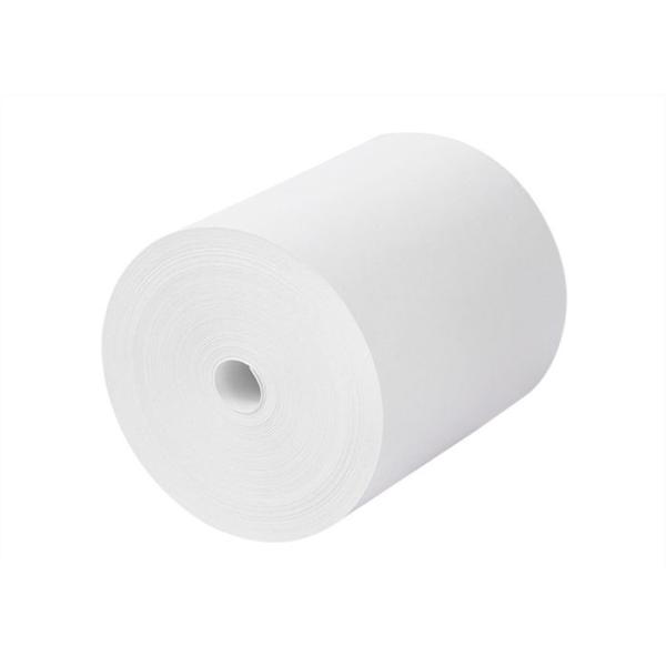 Buy 57mmx50mm 80mm 52gsm ROHS Thermal Jumbo Printed Paper Rolls at wholesale prices