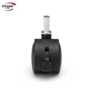 Slide Smooth Flower Pot Wheels Plastic Rollers Wheels 40mm Size Durable