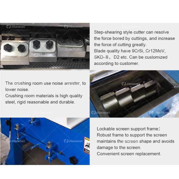 Good Selling Crusher Machine Recycling Small Pieces Shredder Grinder Industrial Plastic for Sale