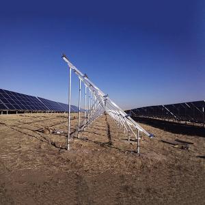 Frameless Solar Panel Ground Mounting Systems Utility Scale 50 MW Fixed Tilt