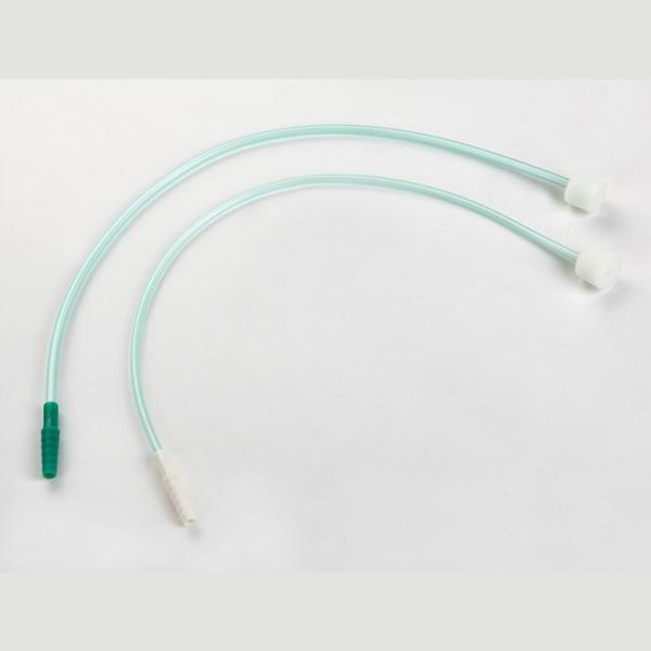 Buy Disposable Single Use PVC Nasal Oxygen Catheter with Fixed Compress at wholesale prices