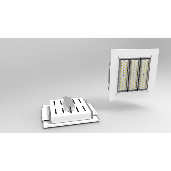 Outdoor IP65 IK10 CE RoHS Anti-Glare 24000Lumens Led Canopy Lights Garage Industrial Gas Station Low Bay Lights
