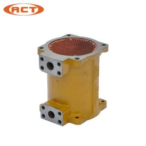 Genuine Diesel Engine Parts Iron Oil Cooler For Excavator 7N0110 / 2P8797