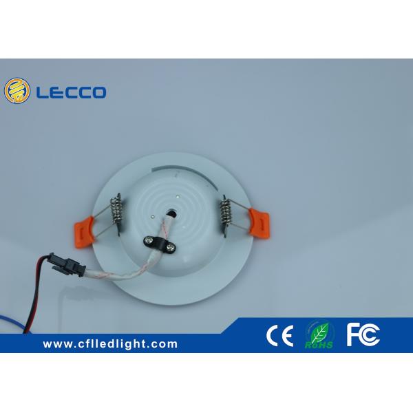 LED Recessed Downlight 15W SMD 5730 Disk Type 30 00H Life Time 100 LM / W SDCM < 3