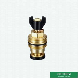 12 Bar Thread Nickel Plated Ppr Brass Stop Valve Cartridges