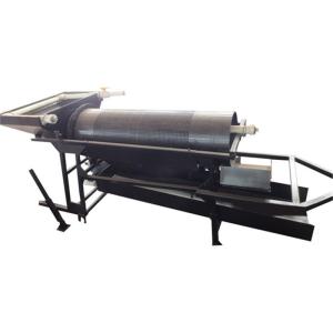 7.5km/H Depth 320mm Compact Trommel Screener Gravel Trommel