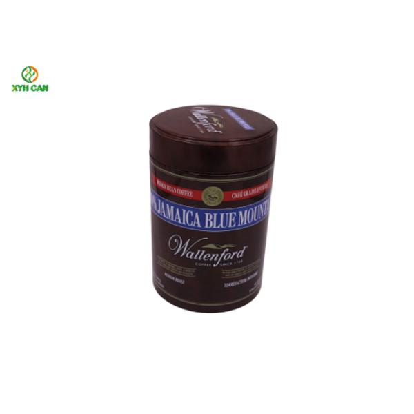 Coffee Tin Can Recyclable Color Printed Airtight for Coffee Bean Packaging