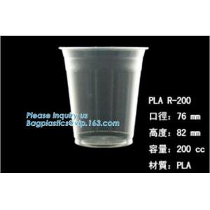 Biodegradable Disposable Cornstarch CPLA Cup,90mm CPLA hot drink cup lid for