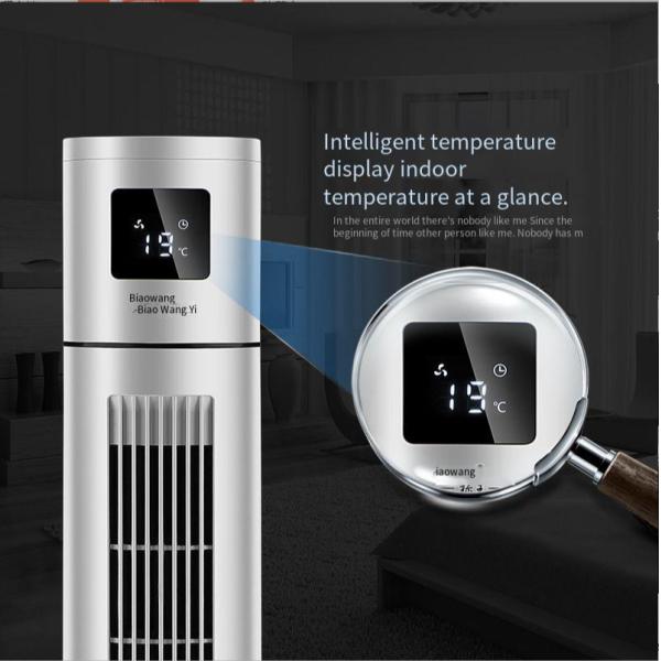 Electric Tower Pedestal Fans without Vane Blades with Touch Sensitive Technology