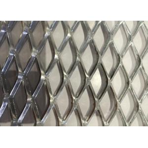 Heavy Decoration Expanded Metal Wire Mesh , Steel Diamond Mesh 0 . 8 MM