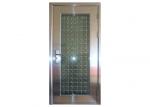 Easy Install Stainless Steel Residential Doors / Stainless Steel Main Door Light