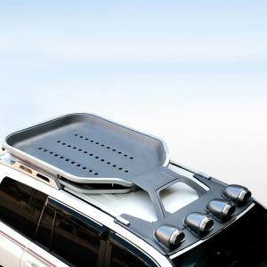 Heavy Duty Luggage Roof Rack With Spotlight For Prado