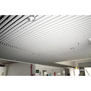 Fireproof A Screen Aluminum Metal Ceiling 200x3000mm easy clean