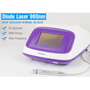 980nm Wavelength Laser Vascular Removal Machine For Facial Spider Vein Removal