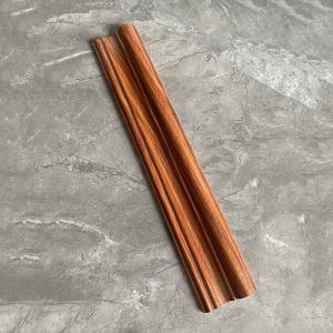 Quality 18mm Polyvinyl Chloride Plastic Pre Finished Skirting Boards for sale