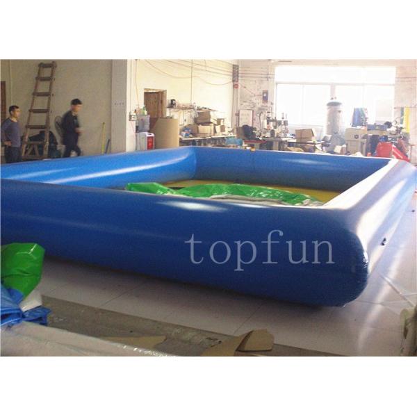 Sqaure Soft PVC Tarpaulin Inflatable Water Pools For Family Use / Kids / Adults