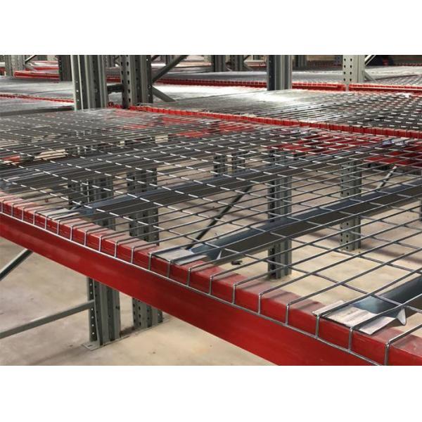 Buy Adjustable Warehouse Pallet Racks , Wire Decking Industrial Pallet Racking Systems at wholesale prices