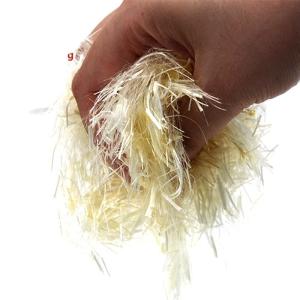 Thermal Properties Monofilament Polypropylene Fiber For Building Cotton Like