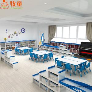 One stop solution provider K-12 school classroom furniture set up kids preschool