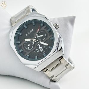 Miler Stainless Steel Band Waterproof Luxury Wrist Men Quartz Watch