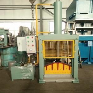 Honrizontal Structure Hydraulic Rubber Bale Cutter 2122*1440*2509 for Precise