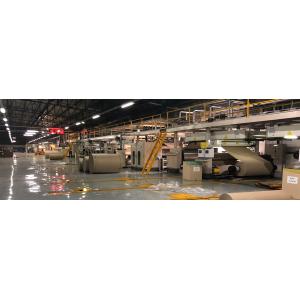 Paperboard 5 Ply Automatic Carton Packing Line Single Facer