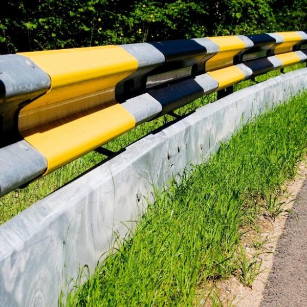 PLC Control Highway Guardrail Machine , W Beam Roll Forming Machine