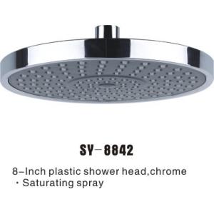 Quality Big Round 8-Inch Plastic Rainfall Shower Heads for sale