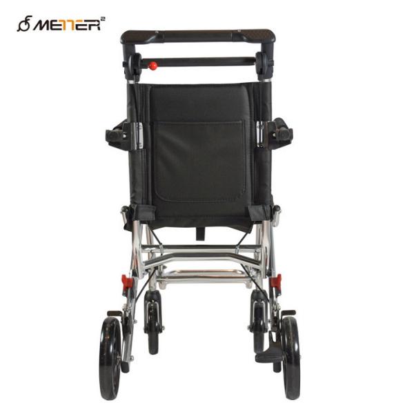 Buy Manual Foldable Portable Lightweight Transport Wheelchair 100KG Load at wholesale prices