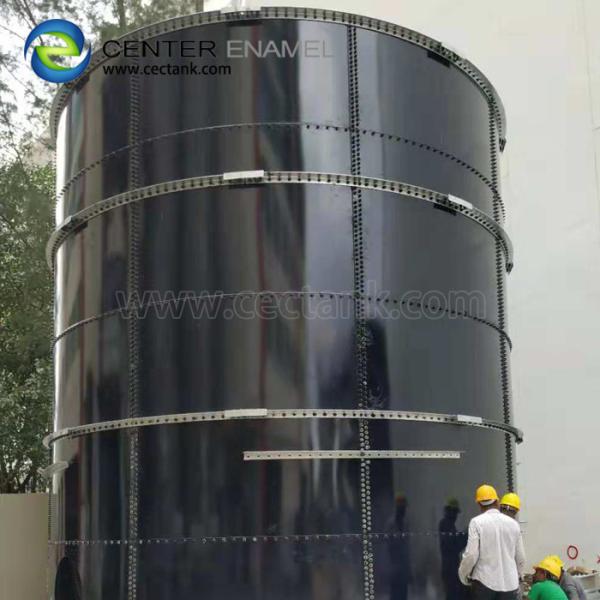 Buy Smooth Fire Protection Water Tanks 20m3 With FRP Roof at wholesale prices