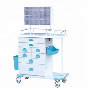 Detachable Multi-Purpose Anesthesia Trolley Equipment With Silent Wheel Medical