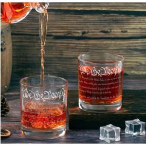 Glass Bespoke 450ml Decanter Whisky Glass Bottles With Customer Logo