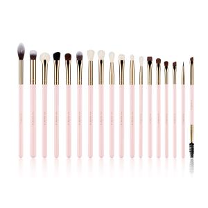 ODM Handcrafted Eyeshadow Blending Brush Set With Aluminum Ferrule