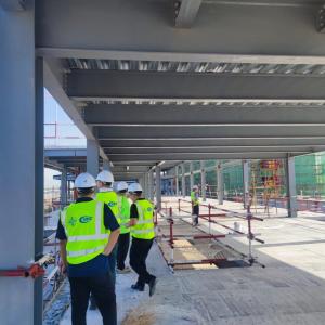 Prefab Steel Structure Warehouse Building H-Section Beams