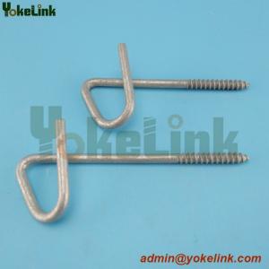 Galvanized carbon steel P House Hook and Drive Hook