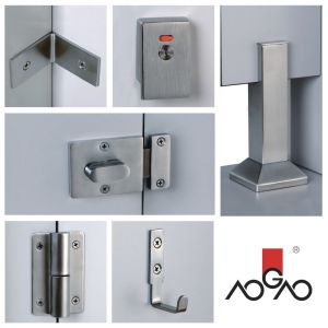 Quality Modern Style Toilet Cubicle Hardware Toilet Partition Accessories for sale