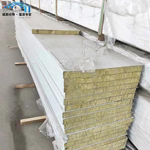 Light Weight Commercial Tent Parts Rock - Wool Sandwich Panel Wall