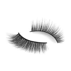 2 Pairs Fluffy Lightweight Silk False Lashes With Natural Looking