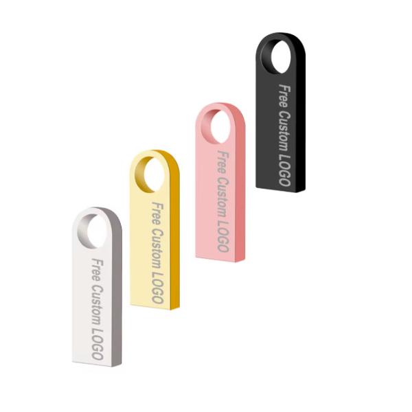 ROHS certificate Metal USB Flash Drive 2.0 64GB Flash Chips UDP