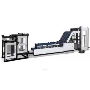 Second Hand Auto Flute Laminating Machine With Feeding Smoothly