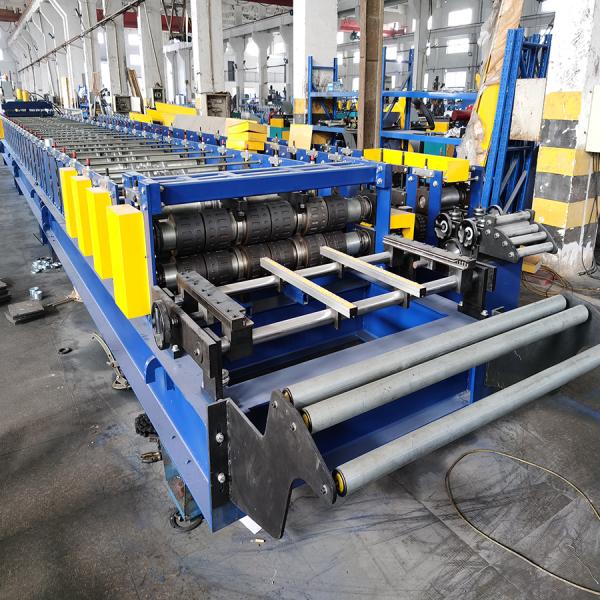 Soffit Panel Metal Deck Forming Machine Deck Roll Former Yt-R7 Drip Edge